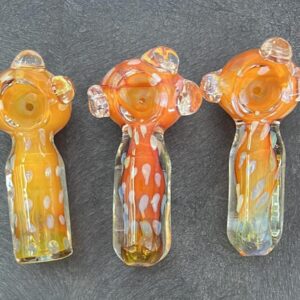 Marble round 4″  Hand Pipe