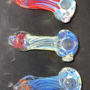 Heavy 4″  line color Hand Pipe