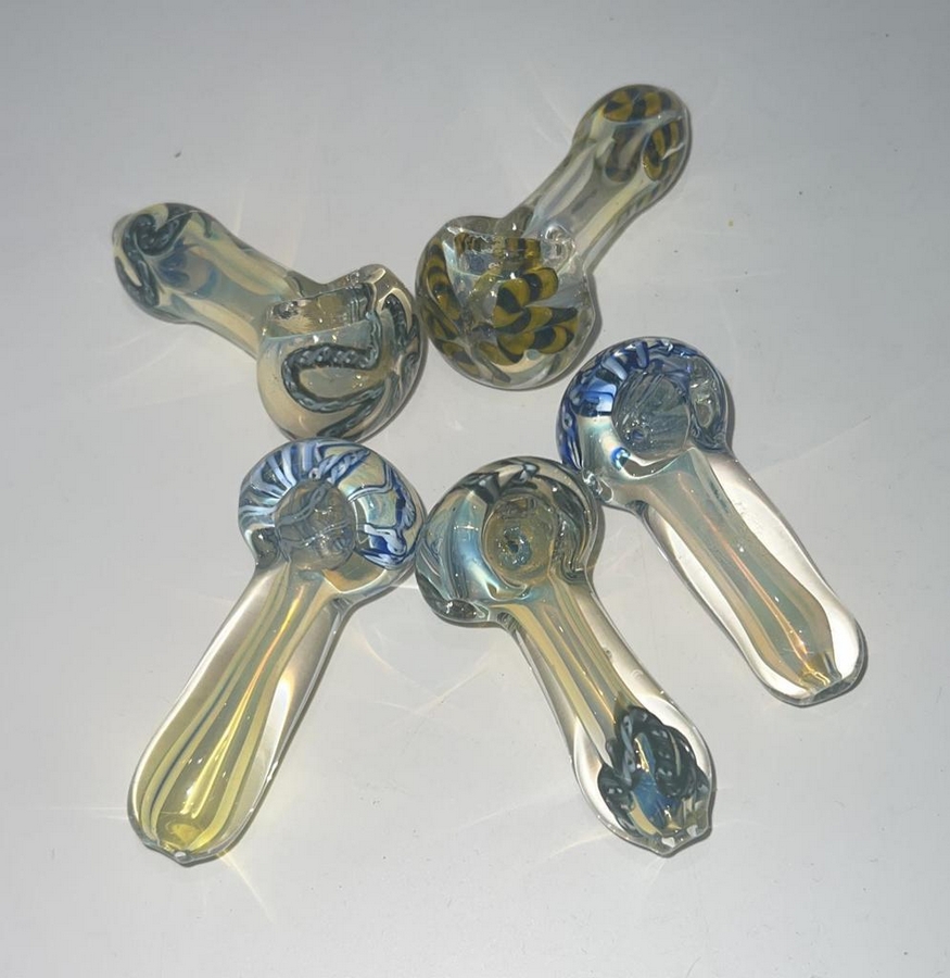 Double glass Hand Pipe