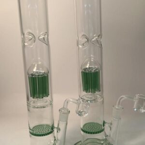 16″  str honeycomb perk Water Pipe