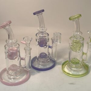 9″ recycle perk Water Pipe