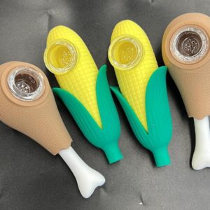 Corn and chicken silicone Water Pipe