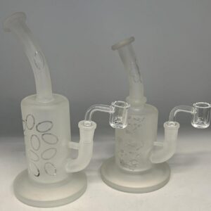 9″ bend white design Water Pipe