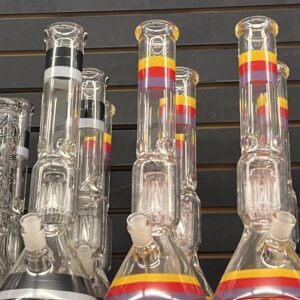 16″  bkr multi color Water Pipe