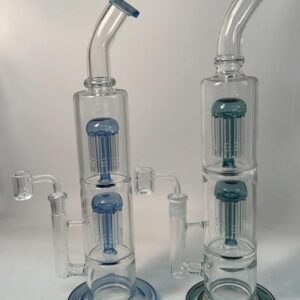 14″  bend 2 chamber Water Pipe