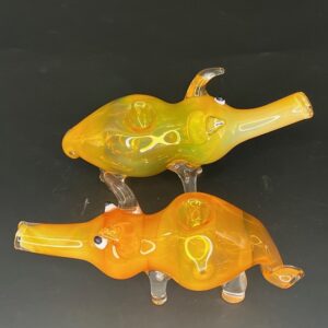 Animal gold fume Hand Pipe