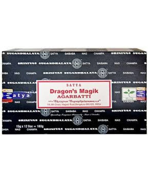 “DRAGONS MAGIK” SATYA NAG CHAMPA INCENSE STICKS