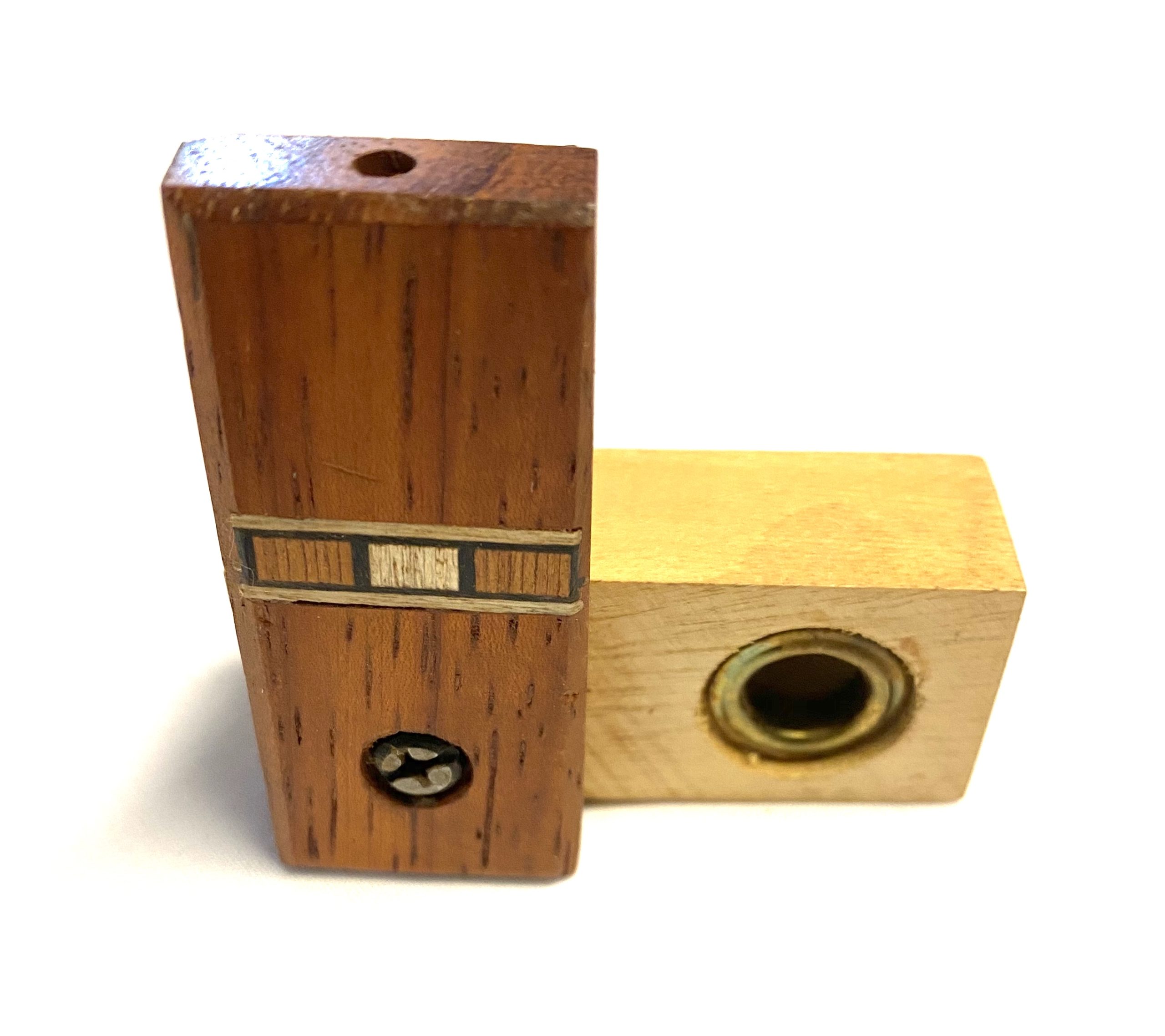 SWIVEL LID WOOD 3″ SQUARE WOOD PIPE