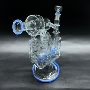 Spiral Recycler Perc | Cool Water Bong