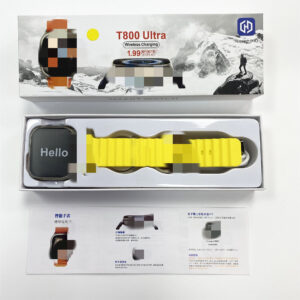 BT Call Temperature Heart Rate Step Counter Watch Ultra 8 T800ultra Smart Watch