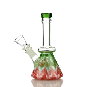 7″ Fancy Beaker with 14mm Male Bowl