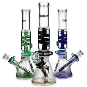 Freezable Bong Condenser Coil Glycerin Water Pipe   027