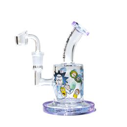 Glass Bong Oil Rig Rick & Morty Water Bongs   0162