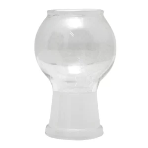 Glass on Glass Clear Bowl 18mm Female    0105