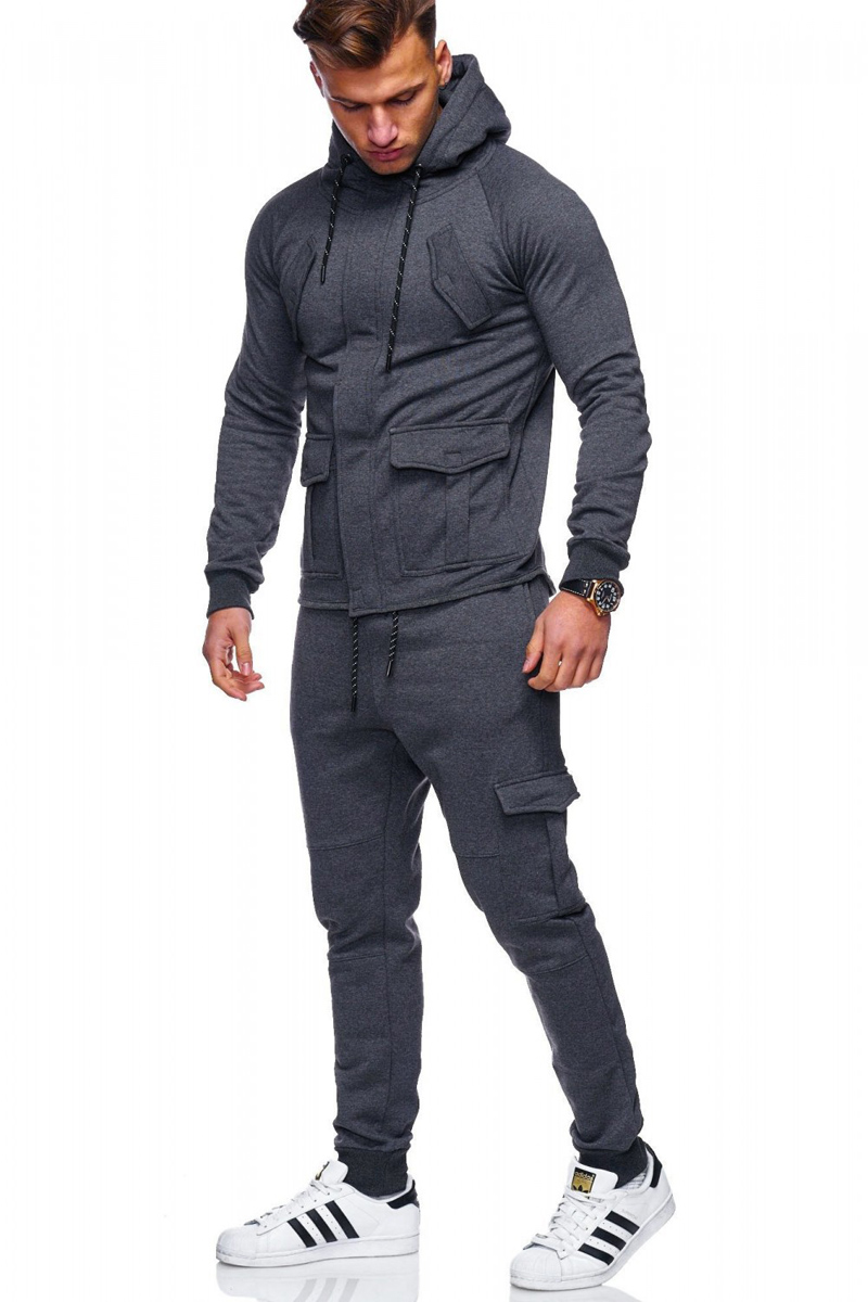 zip hoodie tracksuit set latest sportswear men jogger suits tracksuit