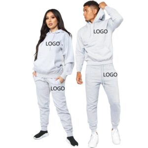 Fleece Jogging Track Sweat Suit Unisex Men Jogger Sweatsuit Tracksuit