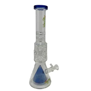 Medium Glass Metrix Bong  0020