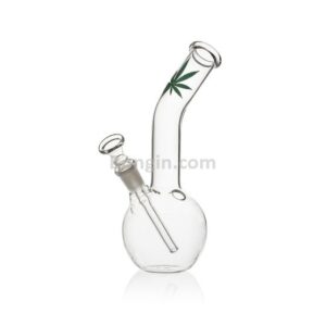 Mini Glass Bong   090