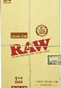 RAW Organic 1 4 Rolling Papers 24 count