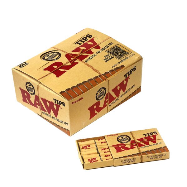 RAW Pre Rolled Tips | 20 Per Pack