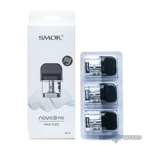 Smok Novo 3 Replacement Pods mesh 0.8 ohm