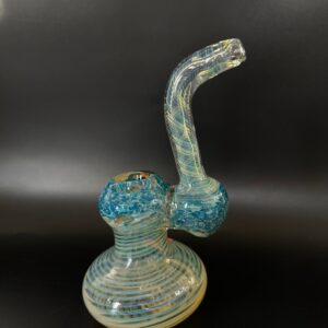 Flat Base Glass Smoking Pipe | Bubbler