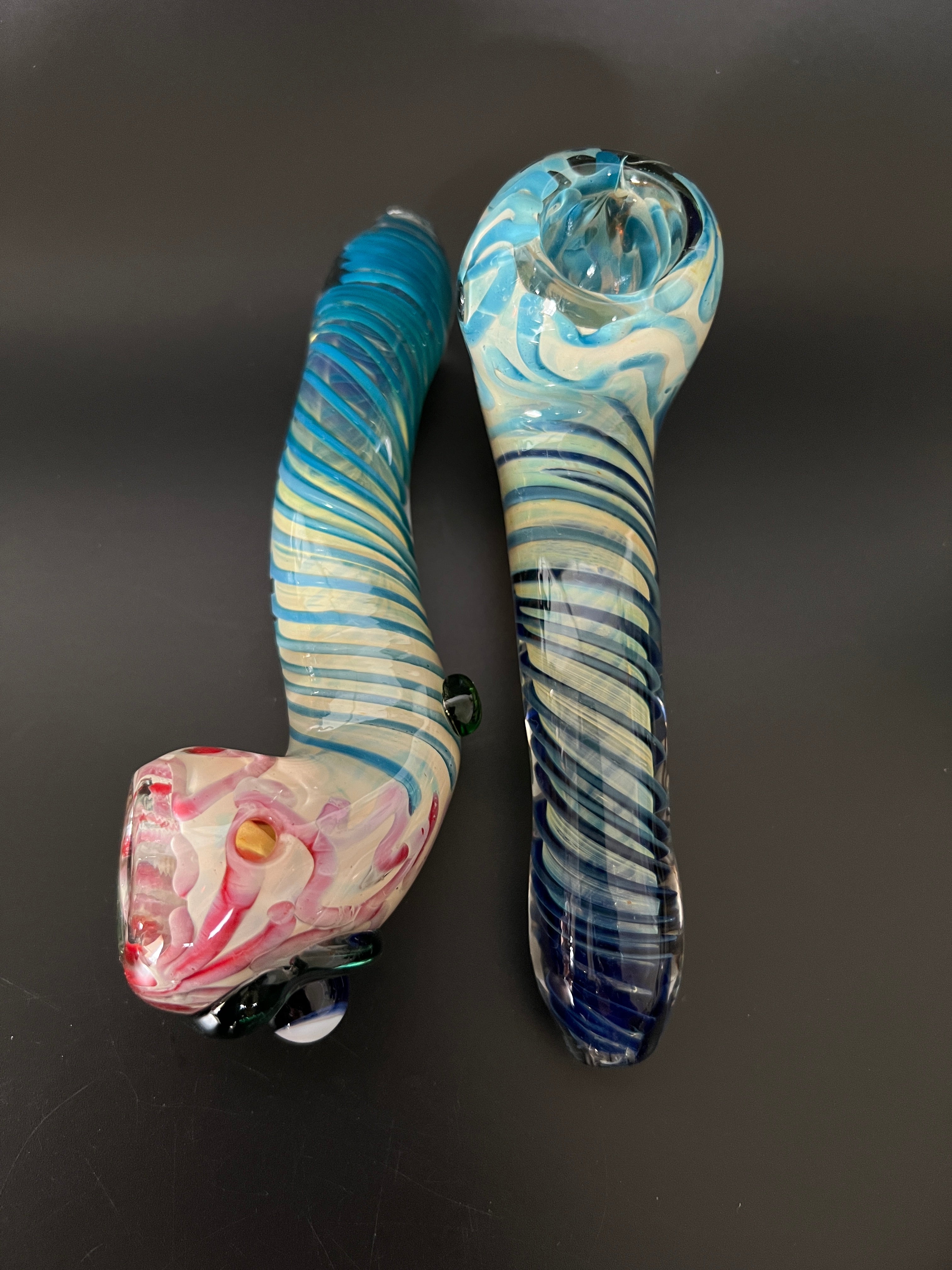 Big Glass Colorful Pipe | Sherlock