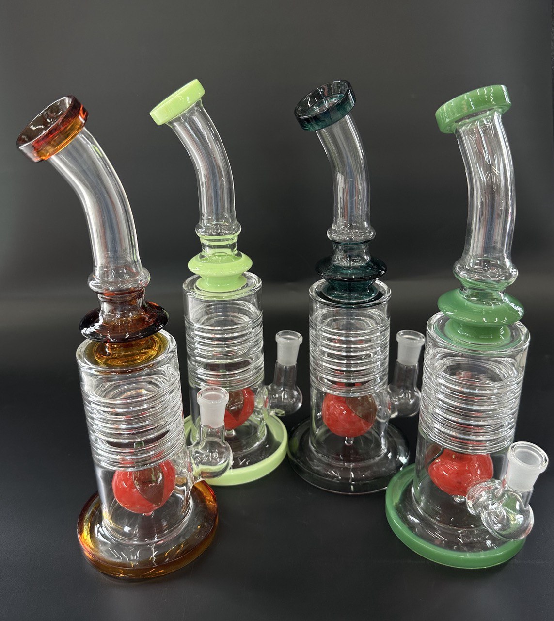 Slim Bubble Stack Bong