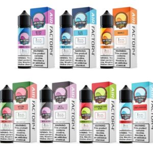 AIR FACTORY E-LIQUID | 60 ML | ALL FLAVORS