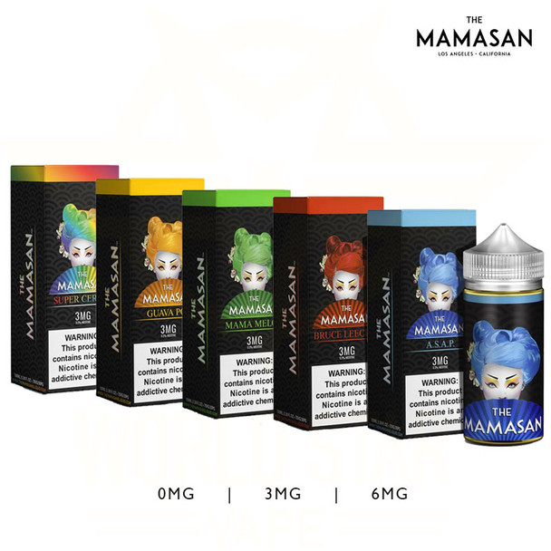 THE MAMASAN E-LIQUID | 100 ML | ALL FLAVORS