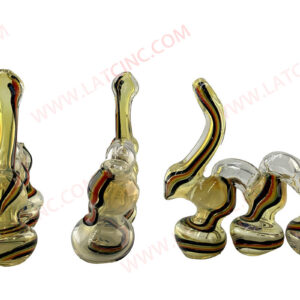 BB3C1 – 6” 3 CHAMBERS BUBBLER WITH COLOR LINE INSIDE