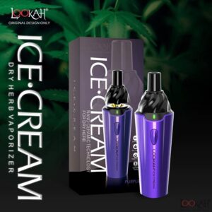 LOOKAH Ice Cream Dry Herb Vaporizer – PURPLE