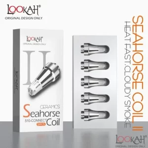 Lookah Seahorse Coil Ⅱ- Ceramic Dab Tips