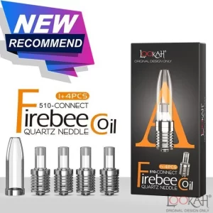 LOOKAH Firebee 510 Thread Type A Quartz Coil Neddle