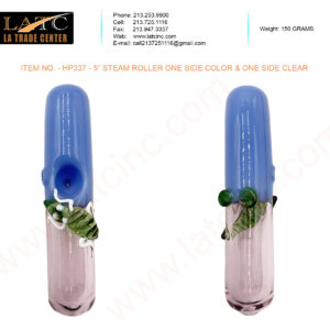 HP337 – 5” STEAM ROLLER ONE SIDE COLOR & ONE SIDE CLEAR