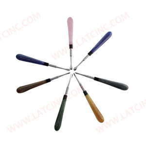 MDCM – METAL DABBER WITH COLORFUL MARBLE HANDLE