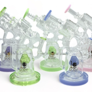 WPC991  Bent Neck Recycler Bong