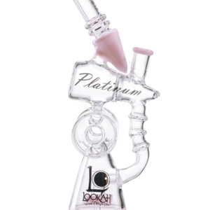 WPC994 DUAL CHABER PERCOLATOR BONG – PINK