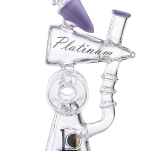 WPC994 DUAL CHABER PERCOLATOR BONG – PURPLE