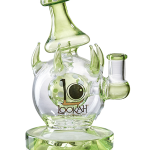 LOOKAH Cute Portable Dab rig – CLEAR GREEN