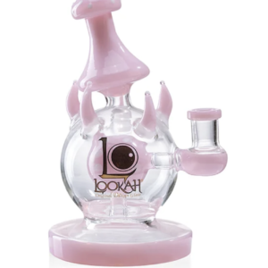 LOOKAH Cute Portable Dab rig – PINK