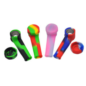 SILICONE HAND PIPE MULTICOLOR