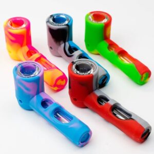 SILICONE HAND PIPE TWO PARTS