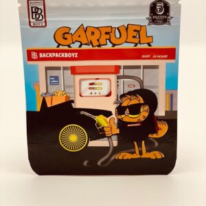 50 Backpack Boyz Garfuel  3.5 gram empty Mylar bags