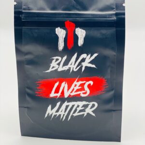 50 Black Lives Matter 3.5-gram empty Mylar bags