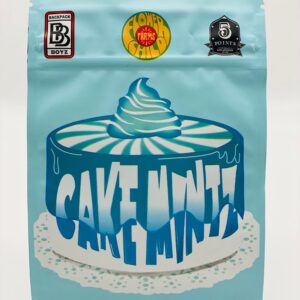 50 Bag Back Boyz Cake Mintz 3.5-gram empty Mylar bags