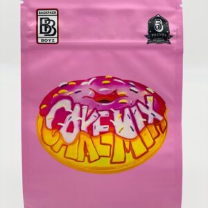 50 Bag Back Boyz Cake Mix 3.5-gram empty Mylar bags