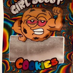 50 Cookies Girl Scout 3.5 gram empty Mylar bags