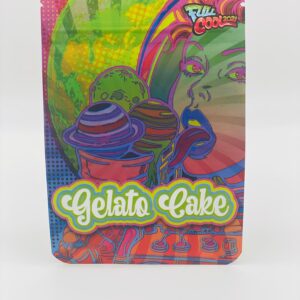 50 Gelato Cake 3.5 gram empty Mylar bags