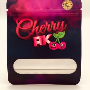 50 Cherry AK 3.5 gram empty Mylar bags.